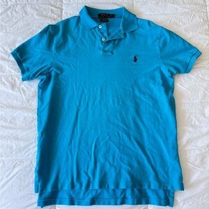 NWOT! Polo by Ralph Lauren Men's Blue Polo Shirt. Size M